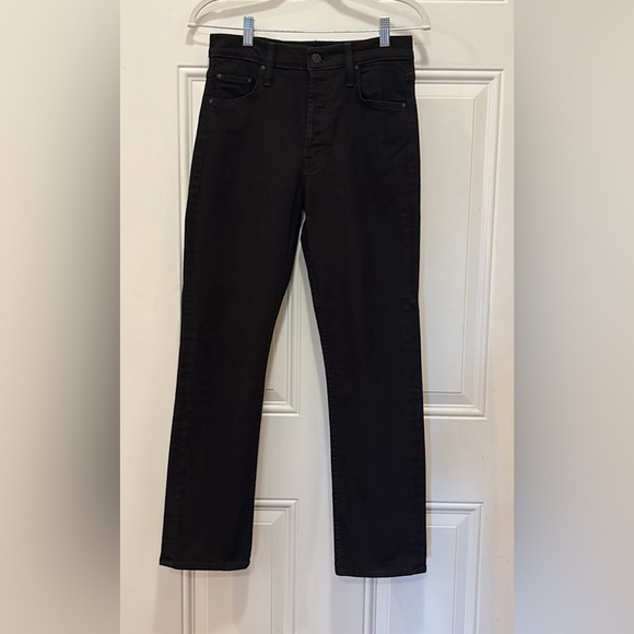 MOTHER The Tomcat Black Ankle Jeans Size 28 - Picture 2 of 16